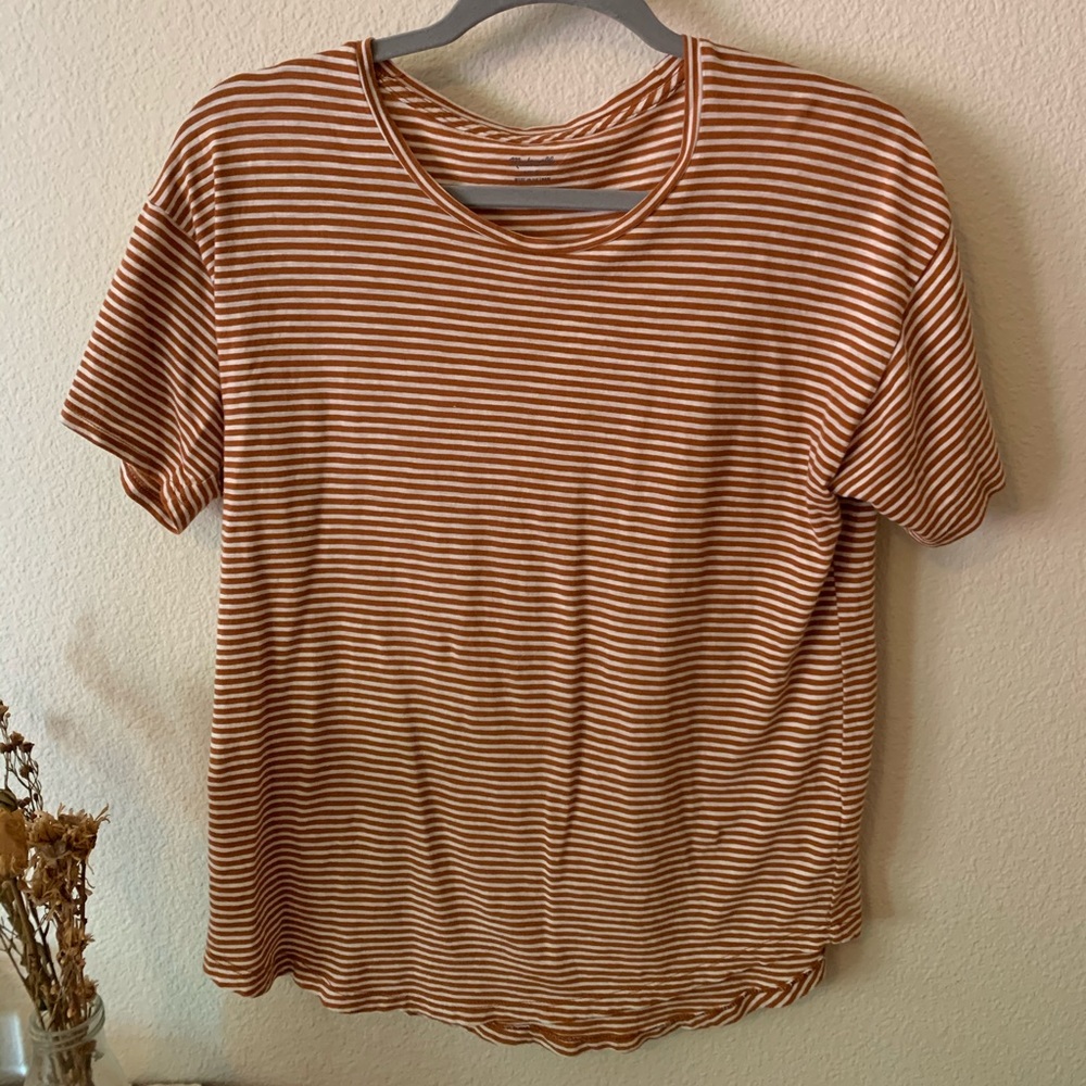 madewell striped tee